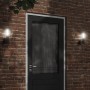 Apliques de exterior 2 unidades acero inoxidable negro de , Iluminación de exterior - Ref: Foro24-4006241, Precio: 47,11 €, D...