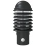 Apliques de exterior con sensor 2 uds acero inoxidable negro de , Iluminación de exterior - Ref: Foro24-4006255, Precio: 76,6...