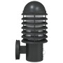 Apliques de exterior con sensor 2 uds acero inoxidable negro de , Iluminación de exterior - Ref: Foro24-4006255, Precio: 76,6...