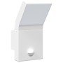 Lámpara de pared de exterior LED con sensor aluminio blanco de , Iluminación de exterior - Ref: Foro24-4006274, Precio: 37,55...