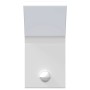Lámpara de pared de exterior LED con sensor aluminio blanco de , Iluminación de exterior - Ref: Foro24-4006274, Precio: 37,55...