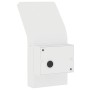 Lámpara de pared de exterior LED con sensor aluminio blanco de , Iluminación de exterior - Ref: Foro24-4006274, Precio: 37,55...