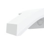 Lámparas de pared LED exterior con sensor 2 uds aluminio blanco de , Iluminación de exterior - Ref: Foro24-4006283, Precio: 6...