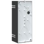 Apliques de exterior 2 unidades acero inoxidable negro de , Iluminación de exterior - Ref: Foro24-4006325, Precio: 41,72 €, D...