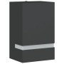 Aplique de exterior de acero inoxidable negro de , Iluminación de exterior - Ref: Foro24-4006333, Precio: 19,34 €, Descuento: %