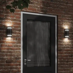 Lámpara de pared de exterior aluminio fundido negro de , Iluminación de exterior - Ref: Foro24-4006331, Precio: 20,82 €, Desc...