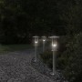 Lámparas de suelo de exterior 3 unidades acero inoxidable 60 cm de , Iluminación de exterior - Ref: Foro24-4006350, Precio: 9...