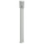Lámpara de suelo de exterior acero inoxidable plateado 110 cm de , Iluminación de exterior - Ref: Foro24-4006359, Precio: 55,...