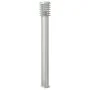 Lámpara de suelo de exterior acero inoxidable plateado 110 cm de , Iluminación de exterior - Ref: Foro24-4006359, Precio: 53,...