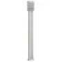Lámpara de suelo de exterior acero inoxidable plateado 110 cm de , Iluminación de exterior - Ref: Foro24-4006359, Precio: 53,...