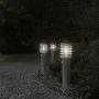 Lámparas de suelo de exterior con sensor acero inoxidable 60 cm de , Iluminación de exterior - Ref: Foro24-4006365, Precio: 4...