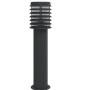 Lámparas de suelo exterior con enchufe 3 uds acero negro 60 cm de , Iluminación de exterior - Ref: Foro24-4006378, Precio: 15...