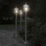 Lámparas de suelo de exterior 3 uds acero inoxidable 120 cm de , Iluminación de exterior - Ref: Foro24-4006384, Precio: 129,0...