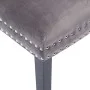 Sillas de comedor 6 unidades terciopelo gris de vidaXL, Sillas de comedor - Ref: Foro24-3055874, Precio: 890,94 €, Descuento: %
