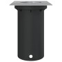Foco de suelo de exterior cuadrado aluminio negro 10,5x10,5 cm de , Iluminación de exterior - Ref: Foro24-4006392, Precio: 17...