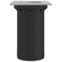 Foco de suelo de exterior cuadrado aluminio negro 10,5x10,5 cm de , Iluminación de exterior - Ref: Foro24-4006392, Precio: 17...
