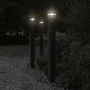 Lámpara de suelo de exterior con enchufe aluminio negro 110 cm de , Iluminación de exterior - Ref: Foro24-4006409, Precio: 68...