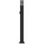 Lámpara de suelo de exterior con enchufe aluminio negro 110 cm de , Iluminación de exterior - Ref: Foro24-4006409, Precio: 68...