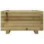 Jardinera de madera de pino impregnada 50x50x26,5 cm de , Maceteros y jardineras - Ref: Foro24-847297, Precio: 72,04 €, Descu...