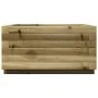 Jardinera de madera de pino impregnada 50x50x26,5 cm de , Maceteros y jardineras - Ref: Foro24-847297, Precio: 72,04 €, Descu...