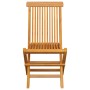 Sillas de jardín 8 uds madera de teca con cojines gris taupe de , Sillas de jardín - Ref: Foro24-3072925, Precio: 504,92 €, D...