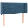 Dunkelblauer Samtkopfteil 83x16x78/88 cm von , Kopf- und Fußteile - Ref: Foro24-3118942, Preis: 41,21 €, Rabatt: %