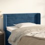 Cabecero de terciopelo azul oscuro 103x16x78/88 cm de , Cabeceros y pies de cama - Ref: Foro24-3118954, Precio: 51,70 €, Desc...