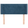 Cabecero de terciopelo azul oscuro 103x16x78/88 cm de , Cabeceros y pies de cama - Ref: Foro24-3118954, Precio: 51,70 €, Desc...