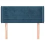Kopfteil aus dunkelblauem Samt 103x16x78/88 cm von , Kopf- und Fußteile - Ref: Foro24-3118954, Preis: 49,71 €, Rabatt: %