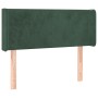 Cabecero con LED de terciopelo verde oscuro 103x16x78/88 cm de , Cabeceros y pies de cama - Ref: Foro24-3123001, Precio: 48,3...