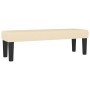 Cama box spring con colchón tela color crema 200x200 cm de , Camas y somieres - Ref: Foro24-3136786, Precio: 716,63 €, Descue...