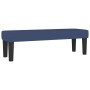 Cama box spring con colchón tela azul 200x200 cm de , Camas y somieres - Ref: Foro24-3136947, Precio: 790,80 €, Descuento: %