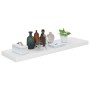 Estante flotante de pared 2 uds MDF blanco brillo 90x23,5x3,8cm de vidaXL, Estantes y estanterías - Ref: Foro24-323755, Preci...