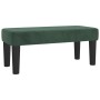 Cama box spring con colchón terciopelo verde oscuro 90x190 cm de , Camas y somieres - Ref: Foro24-3138058, Precio: 344,26 €, ...