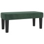 Cama box spring con colchón terciopelo verde oscuro 90x200 cm de , Camas y somieres - Ref: Foro24-3138064, Precio: 390,96 €, ...