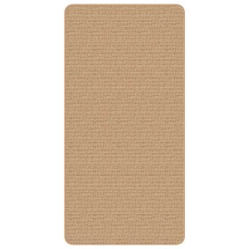 Alfombra de yute con reverso de latex color natural 80x160 cm en Alfombras | Comprar online en Foru.es
