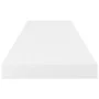 Estante flotante de pared blanco brillante MDF 80x23,5x3,8 cm de vidaXL, Estantes y estanterías - Ref: Foro24-323751, Precio:...