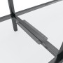 Mesa consola transparente vidrio templado 200x35x75,5 cm de , Mesas auxiliares - Ref: Foro24-331706, Precio: 97,84 €, Descuen...