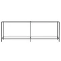 Mesa consola vidrio templado transparente 220x35x75,5 cm de , Mesas auxiliares - Ref: Foro24-331710, Precio: 130,41 €, Descue...