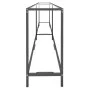 Mesa consola vidrio templado transparente 220x35x75,5 cm de , Mesas auxiliares - Ref: Foro24-331710, Precio: 130,41 €, Descue...
