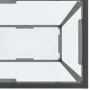 Mesa consola vidrio templado transparente 220x35x75,5 cm de , Mesas auxiliares - Ref: Foro24-331710, Precio: 130,41 €, Descue...