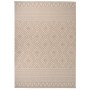 Alfombra de exterior de tejido plano rayas marrones 120x170 cm de , Alfombras - Ref: Foro24-340865, Precio: 43,87 €, Descuent...