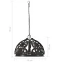 Lámpara de techo industrial diseño de rueda dentada 45 cm E27 de vidaXL, Lámparas - Ref: Foro24-323714, Precio: 66,40 €, Desc...