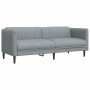 Juego de sofás 3 piezas tela gris claro de , Sofás - Ref: Foro24-3209229, Precio: 644,77 €, Descuento: %
