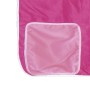 Cama alta para niños con cortinas madera pino rosa 90x200 cm de , Camas y somieres - Ref: Foro24-3283819, Precio: 189,66 €, D...