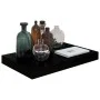 Estante flotante de pared 4 uds MDF negro brillo 40x23x3,8 cm de vidaXL, Estantes y estanterías - Ref: Foro24-323765, Precio:...