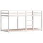 Litera con cortinas madera maciza de pino rosa 80x200 cm de , Camas y somieres - Ref: Foro24-3283903, Precio: 162,75 €, Descu...