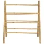 Escalera toallero doble con 4 peldaños bambú 90x50x100 cm de , Toalleros - Ref: Foro24-368036, Precio: 38,42 €, Descuento: %