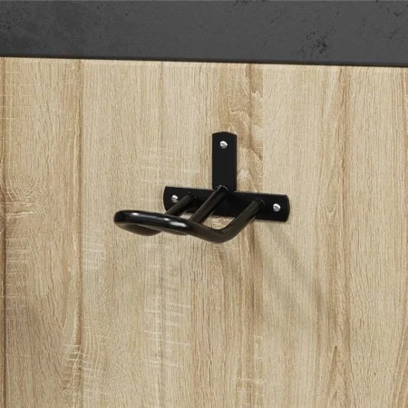 Soporte de bridas de pared de hierro negro de , Accesorios para riendas de caballos - Ref: Foro24-172452, Precio: 11,11 €, De...