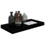 Estante flotante de pared negro brillante MDF 50x23x3,8 cm de vidaXL, Estantes y estanterías - Ref: Foro24-323766, Precio: 19...